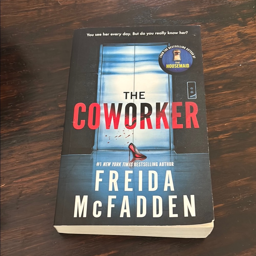 'The Coworker' Book - Black and Red Cover